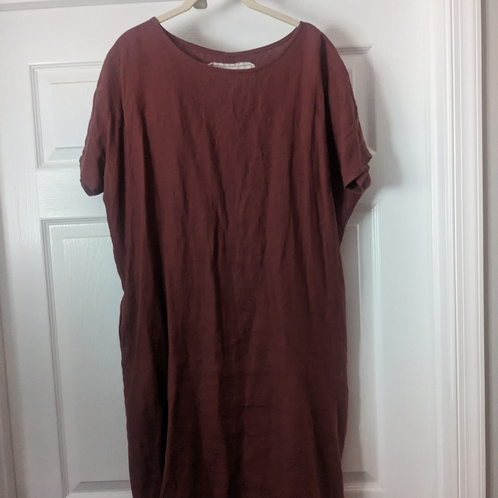 NotPerfectLinen Cofete tunic dress